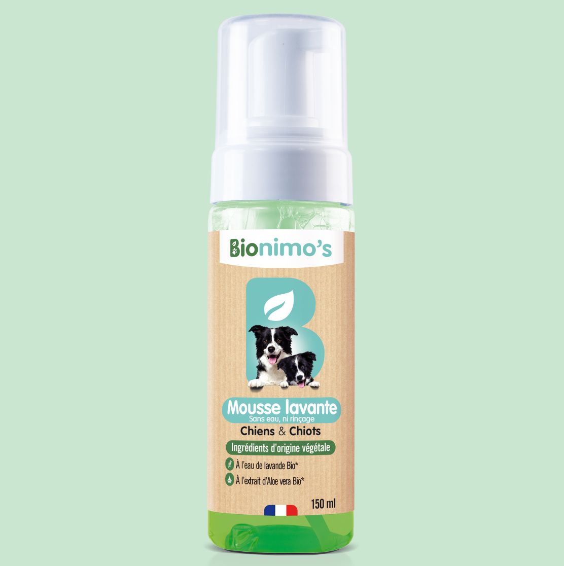 Mousse Lavante Sans Eau, Sans Rinçage - Chiens & Chiots