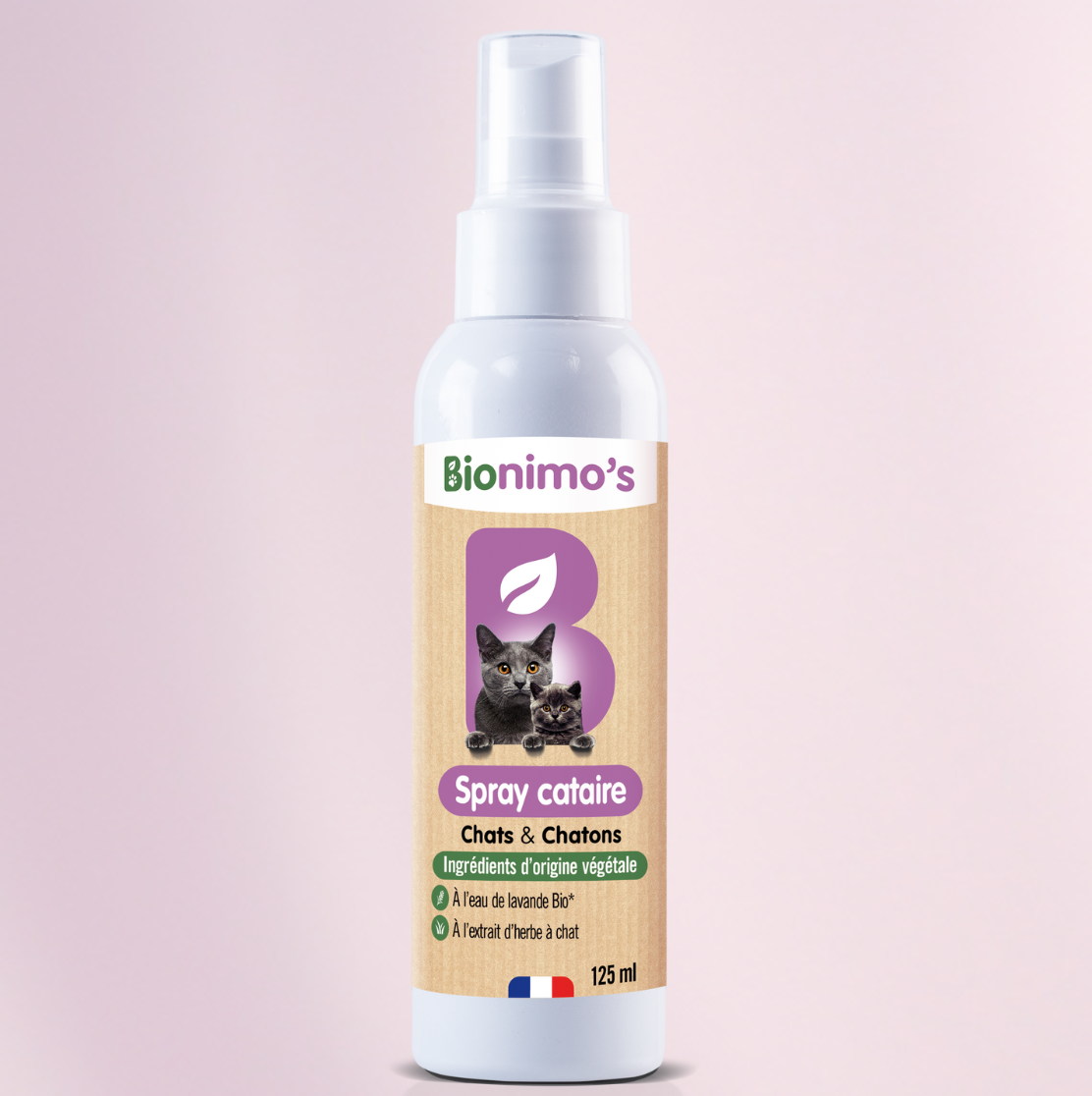 Spray Cataire, herbe à chat - Chats & Chatons